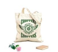 AILOONG Bolsa de lona Motocicleta Fuego Bicicleta Chopper Motociclista Alas Rueda Tela de 340g/m² de grosor Bolsa para dibujar