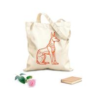 AILOONG Bolsa de lona para vino dios anu el antiguo Egipto Tela de 340g/m² de grosor Combina con la ropa