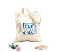 AILOONG Bolsa de lona para vino El amor de una madre no se parece a ningún otro Tela de 340g/m² de grosor Combina con la ropa