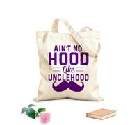 AILOONG Bolsa de lona para vino No hay mejor barrio que el Día del Padre, cuando era tío. Tela de 340g/m² de grosor Combina con la ropa