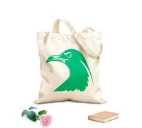 AILOONG Bolsa de lona para vino silueta angelical de cabeza de gaviota Tela de 340g/m² de grosor Combina con la ropa