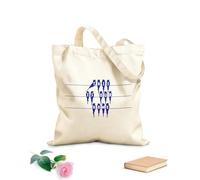 AILOONG Bolsa de lona Patrón Pájaros Palabras Este es nuestro hogar Bienvenido Tela de 340g/m² de grosor Bolsa para dibujar