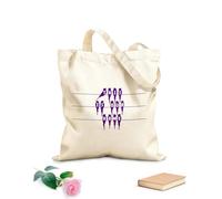 AILOONG Bolsa de lona Patrón Pájaros Palabras Este es nuestro hogar Bienvenido Tela de 340g/m² de grosor Bolsa para dibujar