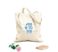 AILOONG Bolsa de lona Patrón Pájaros Palabras Este es nuestro hogar Bienvenido Tela de 340g/m² de grosor Bolsa para dibujar