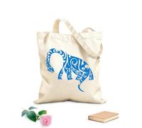 AILOONG Bolsa de lona Patrones de dinosaurios, reptiles, animales y monstruos Tela de 340g/m² de grosor Bolsa para dibujar