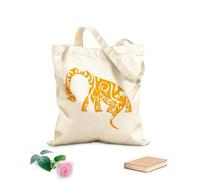 AILOONG Bolsa de lona Patrones de dinosaurios, reptiles, animales y monstruos Tela de 340g/m² de grosor Bolsa para dibujar