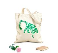 AILOONG Bolsa de lona Patrones de dinosaurios, reptiles, animales y monstruos Tela de 340g/m² de grosor Bolsa para dibujar