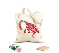 AILOONG Bolsa de lona Patrones de dinosaurios, reptiles, animales y monstruos Tela de 340g/m² de grosor Bolsa para dibujar