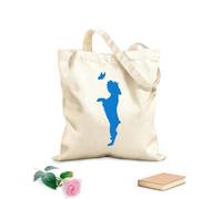 AILOONG Bolsa de lona Perro Mariposa Mascota Hogar Cuidado de Animales Guardería Tela de 340g/m² de grosor Bolsa para dibujar