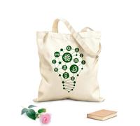 AILOONG Bolsa de lona sin blanquear Clase de Ciencias de Laboratorio Escuela de Bombillas Tela de 340g/m² de grosor Se usa como bolsa de herramientas