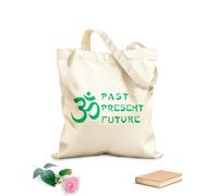 AILOONG Bolsa de lona sin blanquear Sala de meditación zen Om de la India con Buda de Yoga Tela de 340g/m² de grosor Se usa como bolsa de herramientas