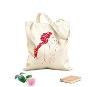 AILOONG Bolsa de lona sin blanquear Salón de belleza cosmético Maquillaje Estilista Chica Tela de 340g/m² de grosor Se usa como bolsa de herramientas