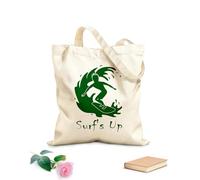 AILOONG Bolsa de lona sin blanquear Surf Surf's Up Cita Surfista Tabla de surf Tela de 340g/m² de grosor Se usa como bolsa de herramientas