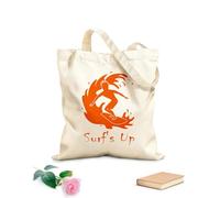 AILOONG Bolsa de lona sin blanquear Surf Surf's Up Cita Surfista Tabla de surf Tela de 340g/m² de grosor Se usa como bolsa de herramientas