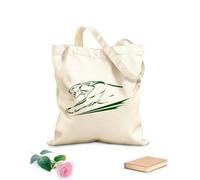 AILOONG Bolsa de lona Tela de 340g/m² de grosor Animal salvaje Pantera Rugido Cazador de la jungla Gran felino Bolsa para dibujar