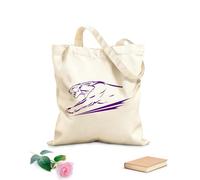 AILOONG Bolsa de lona Tela de 340g/m² de grosor Animal salvaje Pantera Rugido Cazador de la jungla Gran felino Bolsa para dibujar