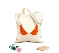 AILOONG Bolsa de lona Tela de 340g/m² de grosor Plumas de pájaro Alas Vuelo Envergadura Bolsa para dibujar