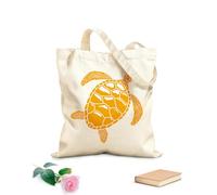 AILOONG Bolsa de lona Tortuga marina, animal del océano, estilo marino Tela de 340g/m² de grosor Bolsa para dibujar