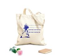 AILOONG Bolsa de playa de poliéster y algodón Frases de fútbol para inspirar a los chicos a triunfar Tela de 340g/m² de grosor Material agradable para la piel