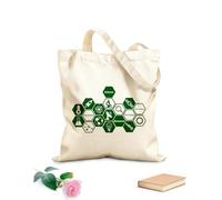 AILOONG Bolsa de playa de poliéster y algodón Tela de 340g/m² de grosor Equipo de Ciencias Laboratorio Investigación Aprendizaje Educación Tecnología Material agradable para la piel