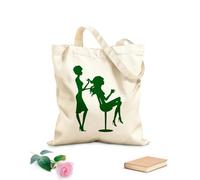 AILOONG Bolsa de playa de poliéster y algodón Tela de 340g/m² de grosor Salón de belleza Peluquería Estilista Salón de belleza Material agradable para la piel