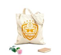 AILOONG Bolsa de tela con asa plana y conjunto de logotipos de guantes de boxeo Tela de 340g/m² de grosor Sustituye a la mochila escolar