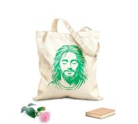 AILOONG Bolsa de tela con correa de cincha El mejor diseño de clipart de Jesús, hijo de Dios Tela de 340g/m² de grosor Bolsa para dibujar