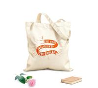 AILOONG Bolsa de tela con correa de cincha Sé valiente Tela de 340g/m² de grosor Bolsa para dibujar