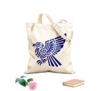 AILOONG Bolsa de tela con correa de cincha Tela de 340g/m² de grosor Tótem azteca águila símbolo tribal maya e inca Bolsa para dibujar