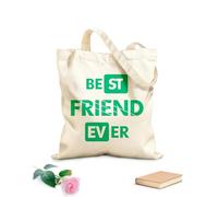 AILOONG Bolsa de tela con correa de cincha Tipografía motivacional e inspiradora moderna para el mejor amigo del mundo. Tela de 340g/m² de grosor Bolsa para dibujar