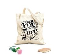 AILOONG Bolsas de compras de poliéster y algodón Letras a mano con versículo bíblico Él perdona todos mis pecados Tela de 12 oz de grosor Reutilizable 35x40cm Grande