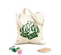 AILOONG Bolsas de lona con impresión digital Citas de letras para médicos, citas de enfermeras, futuro médico, motivación, inspiración, tipografía Tela de 340g/m² de grosor Se usa como neceser