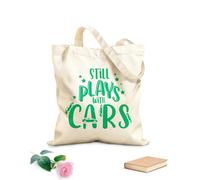 AILOONG Bolsas de lona con impresión digital Conjunto tipográfico de papá y yo Tela de 340g/m² de grosor Se usa como neceser