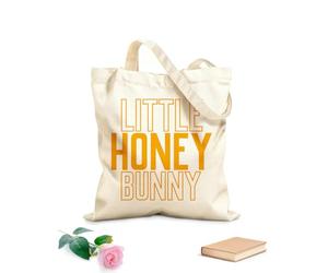 AILOONG Bolsas de lona con impresión digital El conejito de Pascua salta y busca a mi primer bebé Tela de 340g/m² de grosor Se usa como neceser