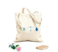 AILOONG Bolsas de lona con impresión digital Faraón de la cultura del papiro egipcio con dioses y diosas ofreciendo sacrificios a los antiguos dioses egipcios Tela de 340g/m² de grosor