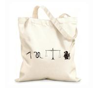 AILOONG Bolsas de lona con impresión digital Faraón de la cultura del papiro egipcio con dioses y diosas ofreciendo sacrificios a los antiguos dioses egipcios Tela de 12 oz de grosor 25x30cm