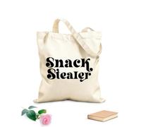 AILOONG Bolsas de lona con impresión digital Tela de 12 oz de grosor Conjunto tipográfico de papá y yo Se usa como neceser 31x36cm Mediano