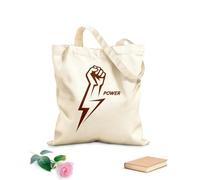 AILOONG Bolsas de mano de poliéster y algodón Atleta deportivo Power Lightning Levantador de pesas Tela de 340g/m² de grosor Se usa como neceser