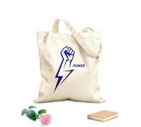 AILOONG Bolsas de mano de poliéster y algodón Atleta deportivo Power Lightning Levantador de pesas Tela de 340g/m² de grosor Se usa como neceser