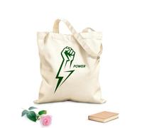 AILOONG Bolsas de mano de poliéster y algodón Atleta deportivo Power Lightning Levantador de pesas Tela de 340g/m² de grosor Se usa como neceser
