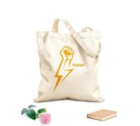 AILOONG Bolsas de mano de poliéster y algodón Atleta deportivo Power Lightning Levantador de pesas Tela de 340g/m² de grosor Se usa como neceser