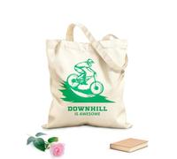 AILOONG Bolsas de mano de poliéster y algodón El descenso es increíble para un ciclista de montaña. Tela de 340g/m² de grosor Se usa como neceser