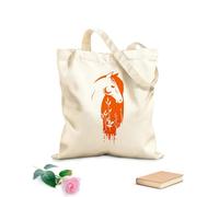 AILOONG Bolsas de mano de poliéster y algodón Hermosas flores de cuento de hadas con forma de cabeza de caballo Tela de 340g/m² de grosor Se usa como neceser