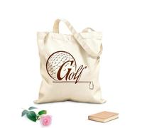 AILOONG Bolsas de mano de poliéster y algodón Jugador de golf Club Golfista Tela de 340g/m² de grosor Se usa como neceser