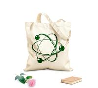 AILOONG Bolsas de tela con impresión de alta definición Tela de 340g/m² de grosor Educación para estudiantes de electrónica atómica, química, física nuclear Reutilizable