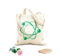 AILOONG Bolsas de tela con impresión de alta definición Tela de 340g/m² de grosor Educación para estudiantes de electrónica atómica, química, física nuclear Reutilizable