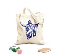AILOONG Bolsas de tela con impresión de alta definición Tela de 340g/m² de grosor Familia de la Iglesia Religiosa de Jesucristo Reutilizable