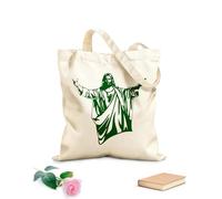 AILOONG Bolsas de tela con impresión de alta definición Tela de 340g/m² de grosor Familia de la Iglesia Religiosa de Jesucristo Reutilizable