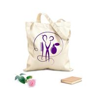 AILOONG Bolsas de tela con impresión de alta definición Tela de 340g/m² de grosor Herramientas de salón de belleza para el cabello Peluquería Estilista Reutilizable