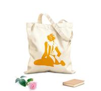 AILOONG Bolsas de tela con impresión de alta definición Tela de 340g/m² de grosor Mujer Boda Pareja Amor Chica Jugar Reutilizable